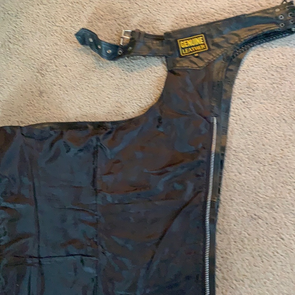 Ladies leather chaps